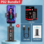 P02 Auto Face Tracking Stand 360° Rotation Phone Holder Desktop