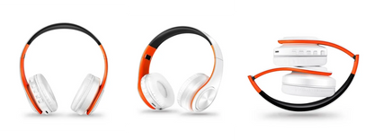 Men Gift Gold Wireless Headphones Bluetooth