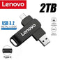 Lenovo 64TB USB 3.2 Flash Drive U Disk Type-C Interface High Speed 1TB