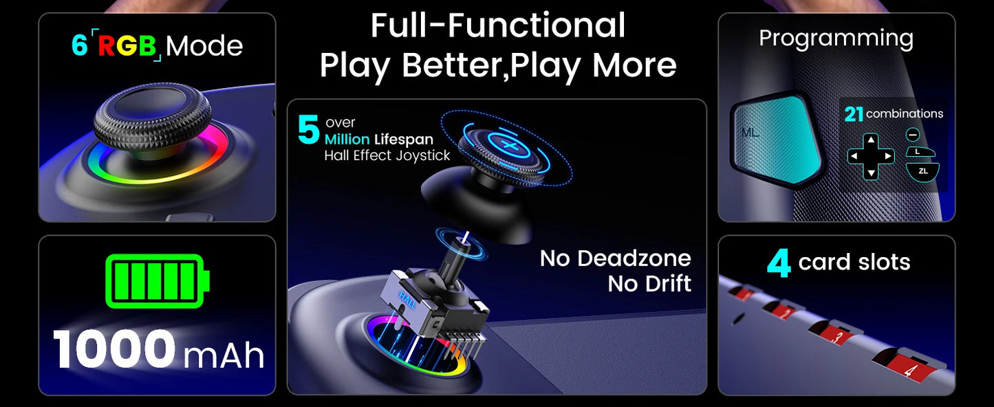 BEBONCOOL Wireless Game Controller for Switch 2