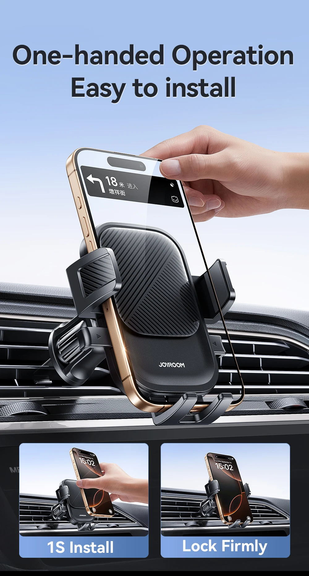 Joyroom Car Phone Holder 360° Rotation