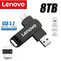 Lenovo 64TB USB 3.2 Flash Drive U Disk Type-C Interface High Speed 1TB