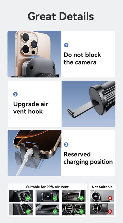 Joyroom Car Phone Holder 360° Rotation