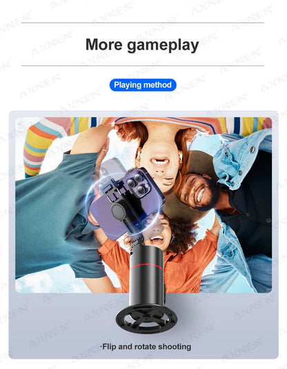 P02 Auto Face Tracking Stand 360° Rotation Phone Holder Desktop