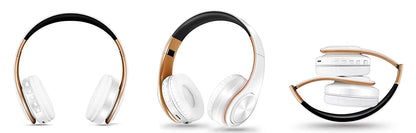 Men Gift Gold Wireless Headphones Bluetooth