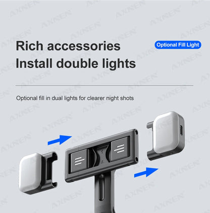 P02 Auto Face Tracking Stand 360° Rotation Phone Holder Desktop